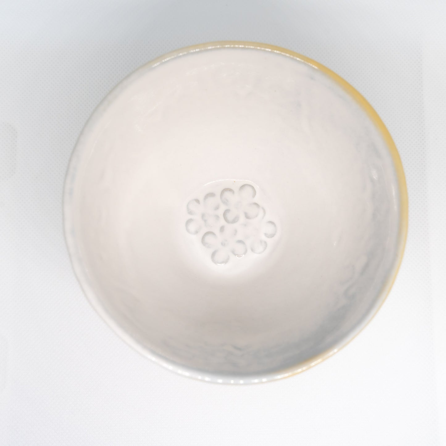 Aito Seisakusho White Floral Pattern Bowl- Small