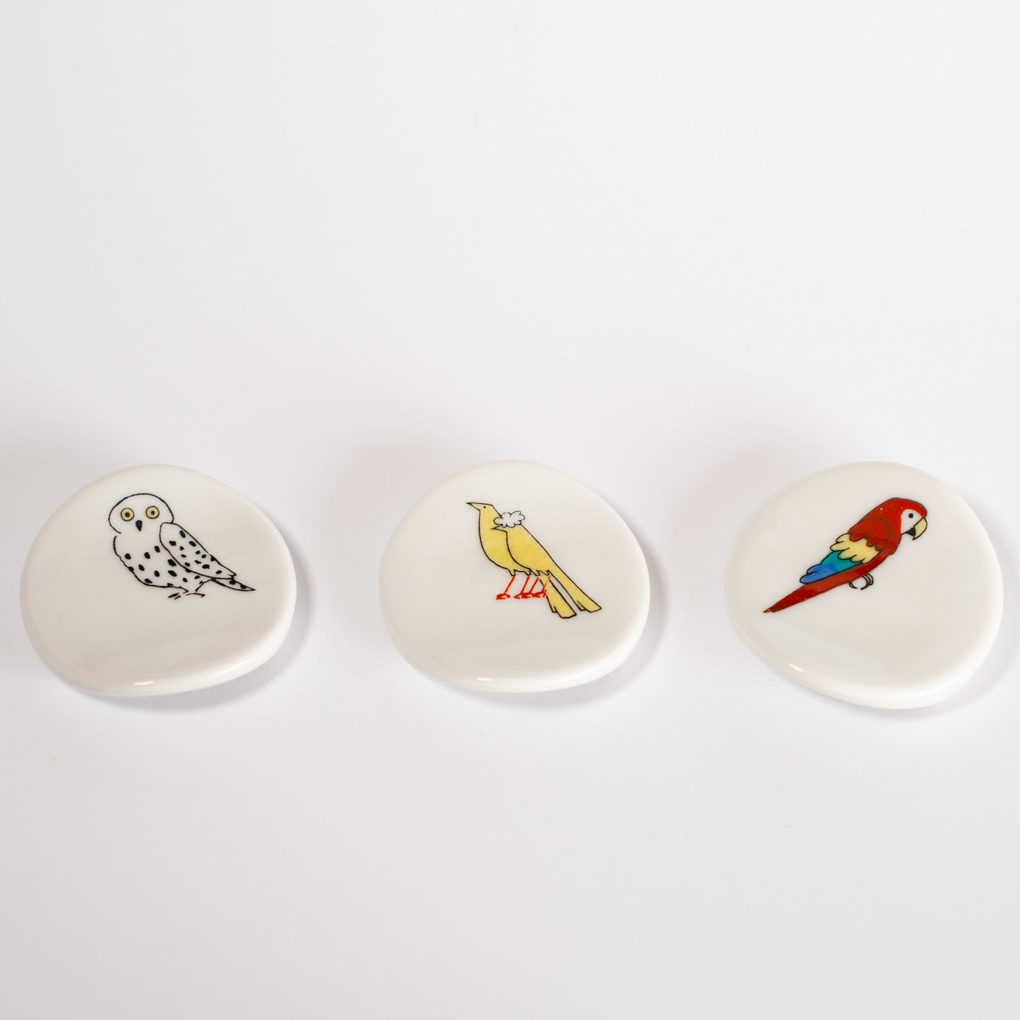 KUTANI SEAL small bird chopstick rest