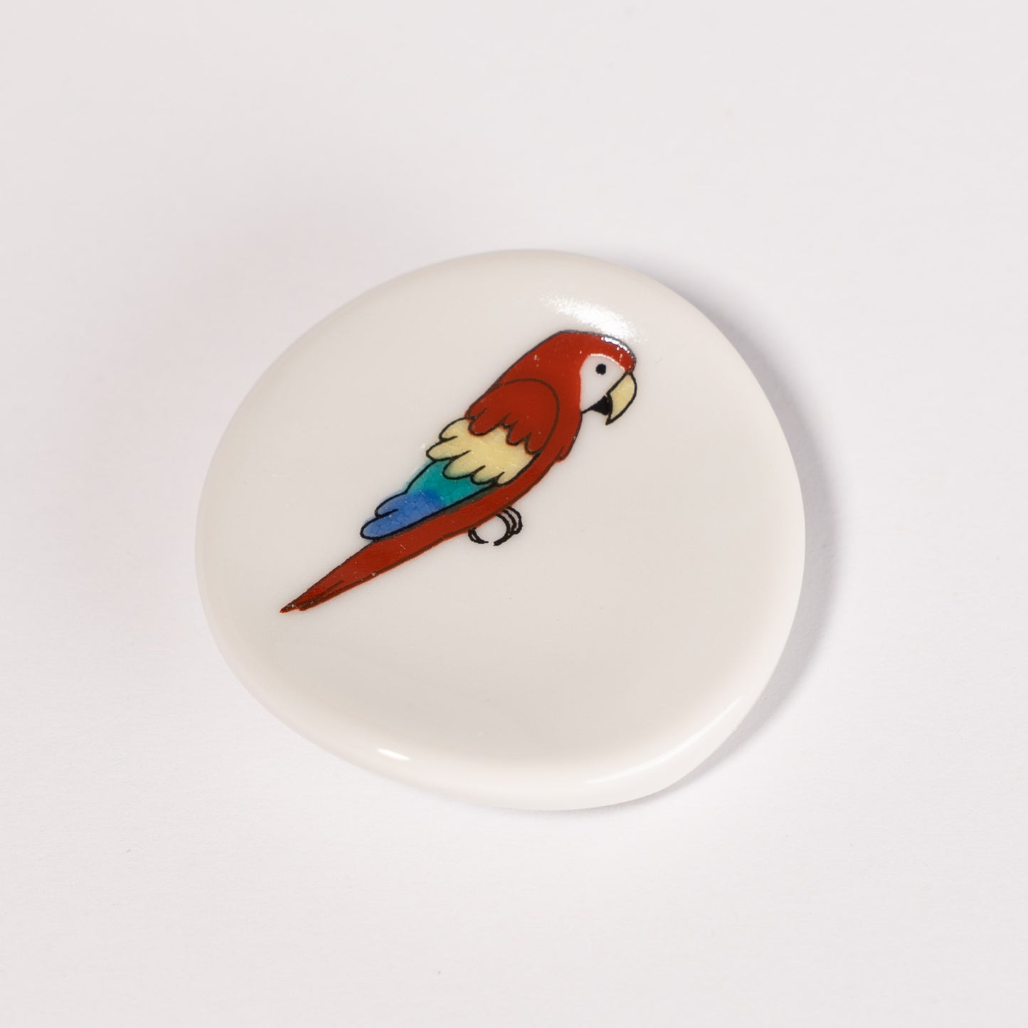 KUTANI SEAL small bird chopstick rest