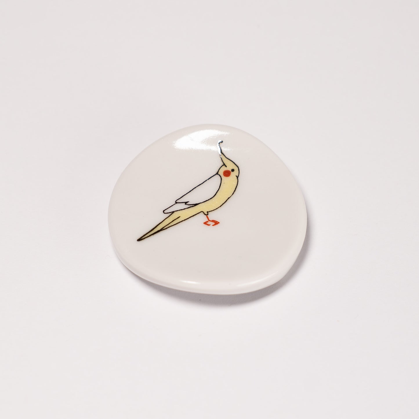 KUTANI SEAL small bird chopstick rest (F)