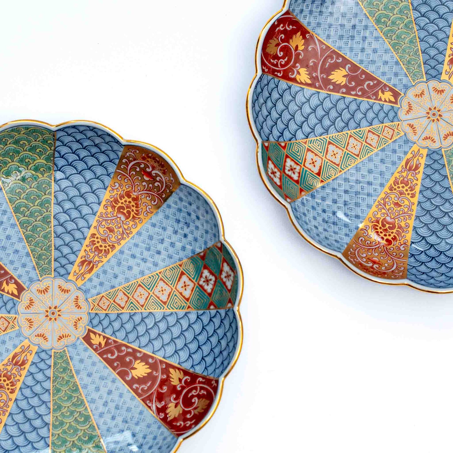Rinkuro Kiln Old Imari Chrysanthemum Plate