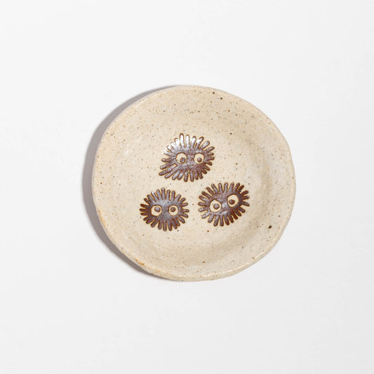 [Studio Ghibli X Nakagawa] Mino ware acorn plate - Macro Crossuke