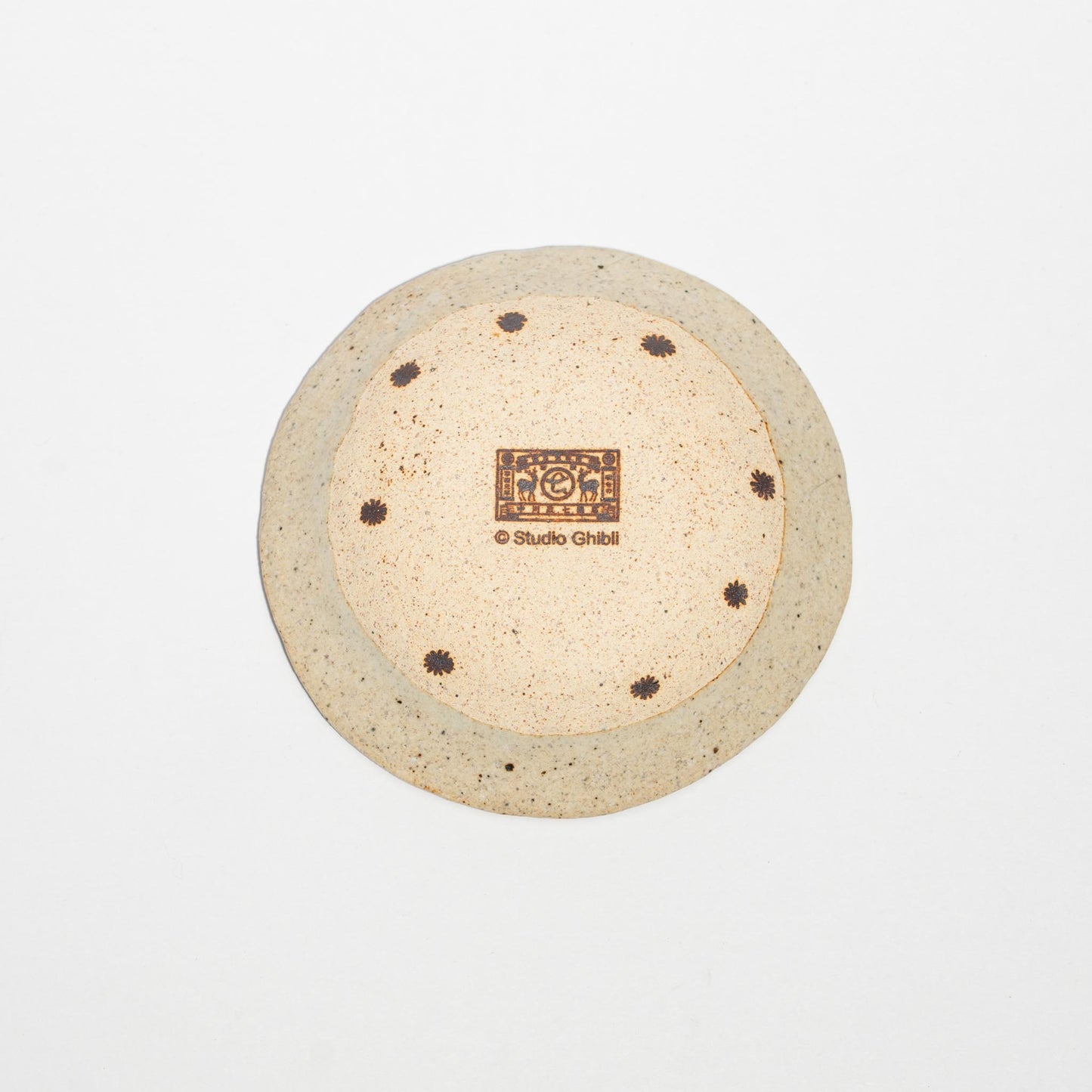 [Studio Ghibli X Nakagawa] Mino ware acorn plate - Macro Crossuke