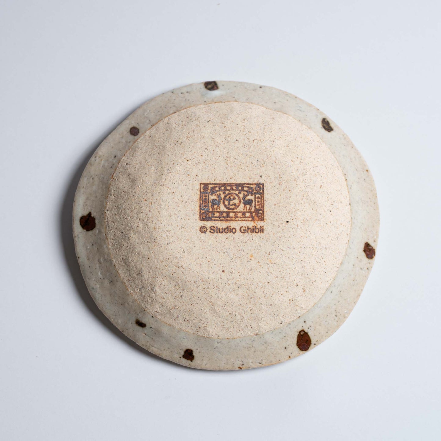 [Studio Ghibli X Nakagawa] Mino ware acorn plate - Totoro