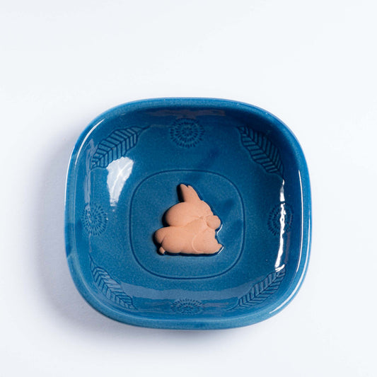 Seto ware acorn plate - Medium Totoro
