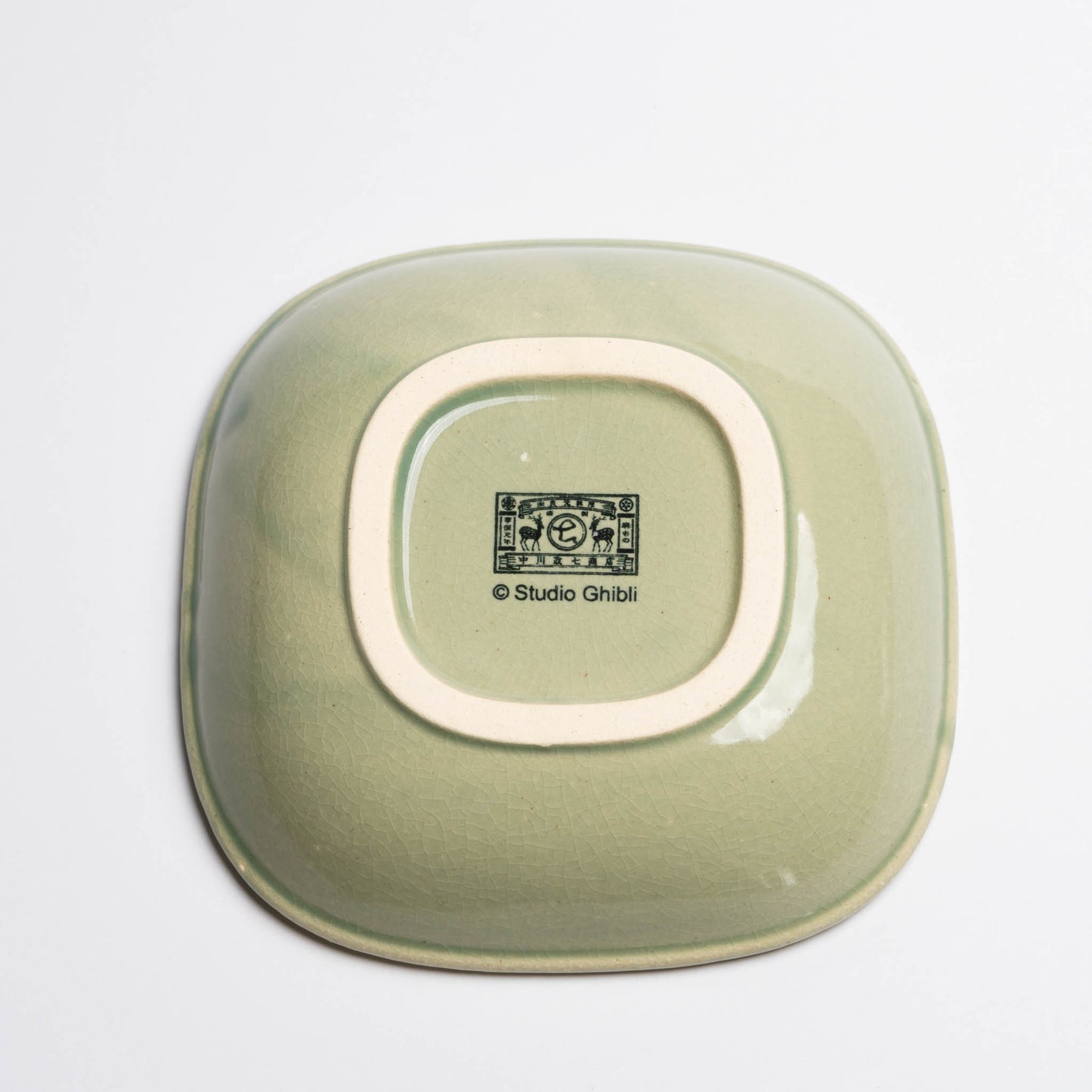 Seto ware acorn plate - Totoro