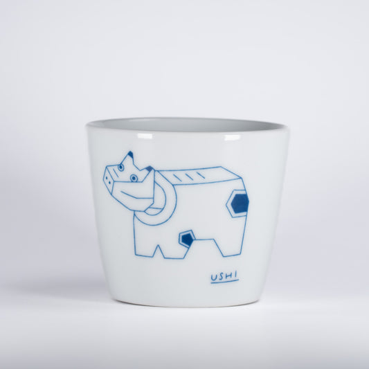 Weisbecker Imari ware soba choko - ushi
