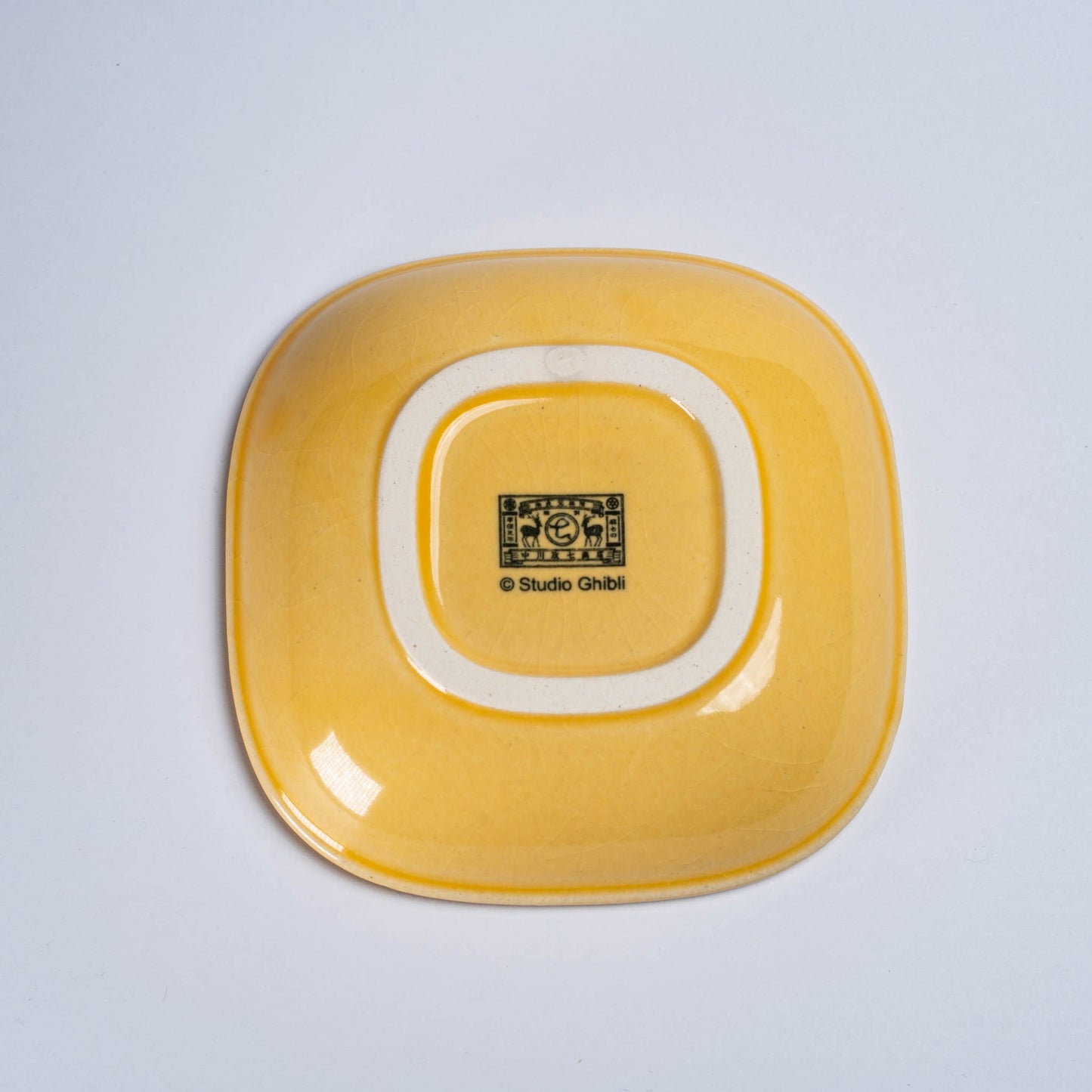 Seto ware acorn plate - Cat Bus