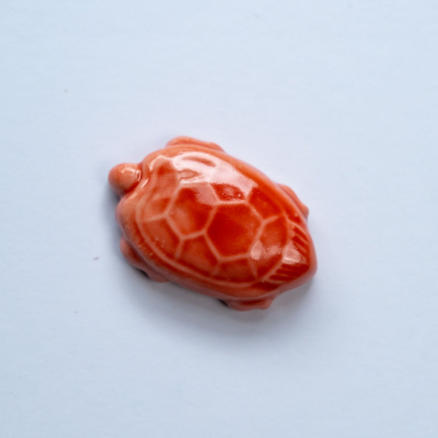 Confectionery wooden shaped lucky chopstick rest (Turtle Red)