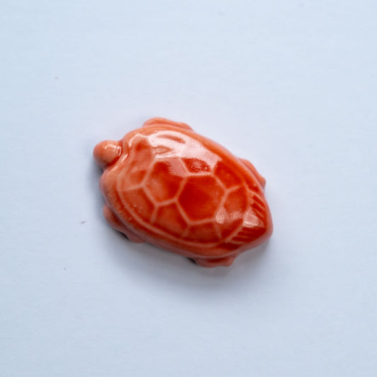 Confectionery wooden shaped lucky chopstick rest (Turtle Red)