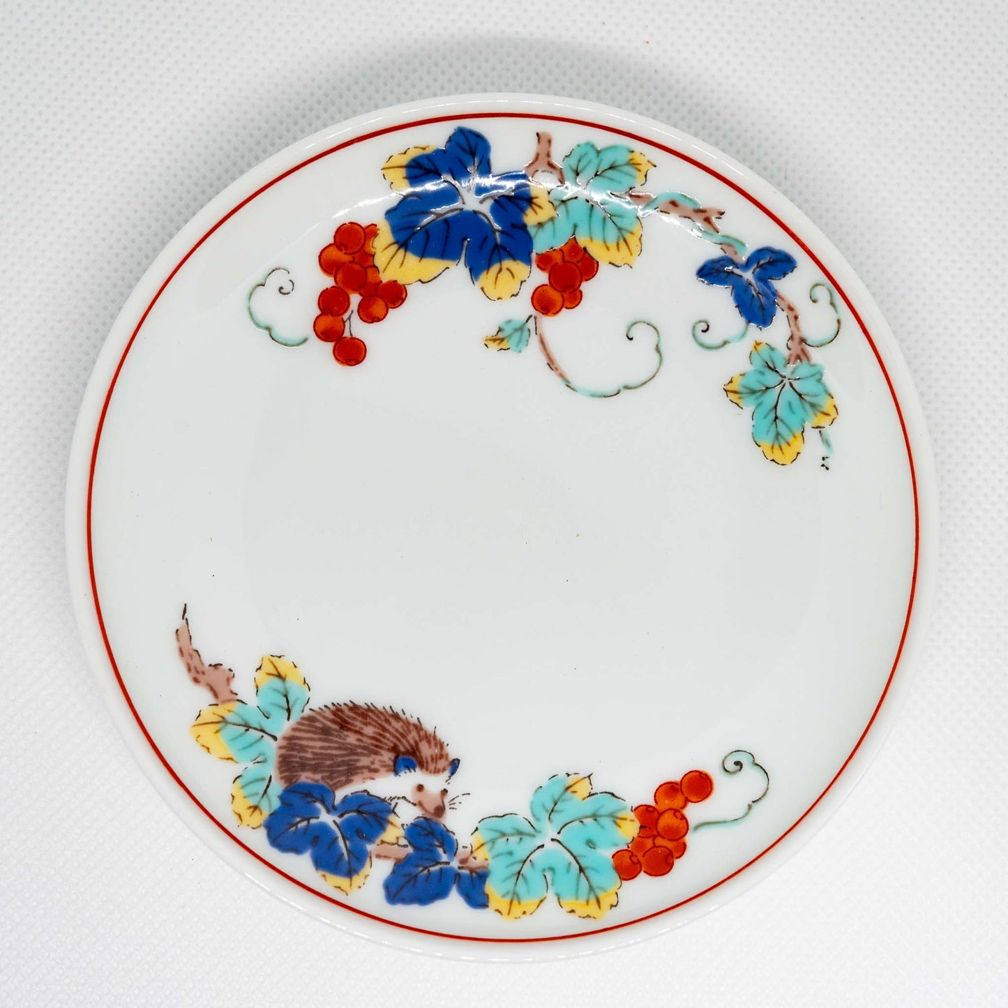 BARBAR MARUHIRO IROE Small Plate - Pygmy Hedgehog