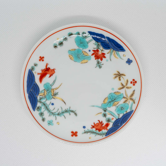 BARBAR MARUHIRO IROE Small Plate - Axolotl