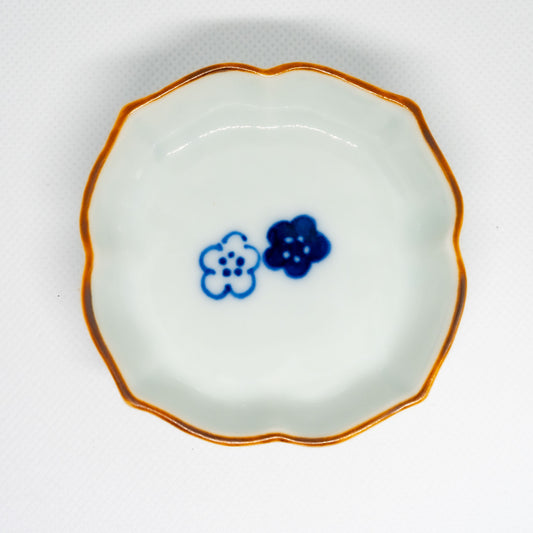 Arita Ware Bean Plate (Plum)
