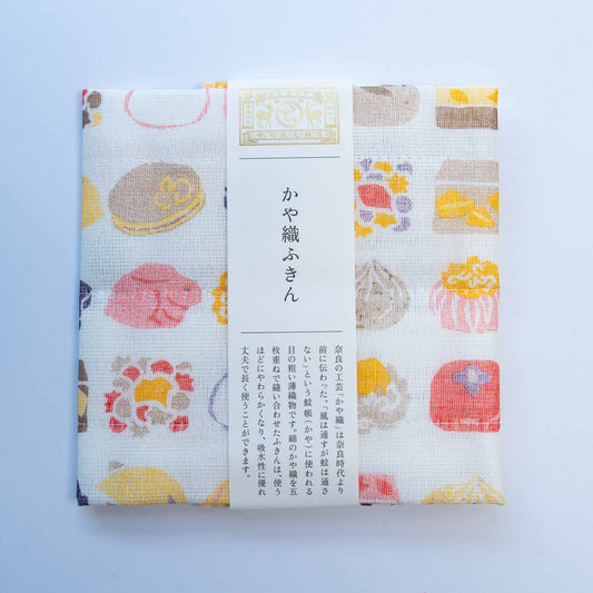 Kayaori Dishcloth Japanese Sweets Autumn