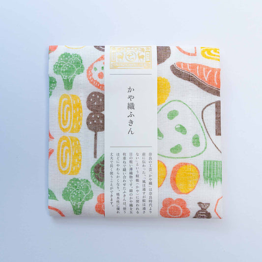 Kayaori dish towel lunch box