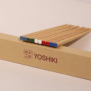 Yoshiki Natural Bamboo Chopsticks (Dishwasher safe)